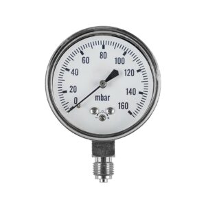 گیج فشار 160 میلی بار صفحه 6 سانت خشک