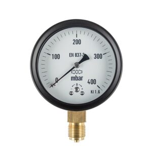 گیج فشار 400 میلی بار صفحه 6 سانت خشک