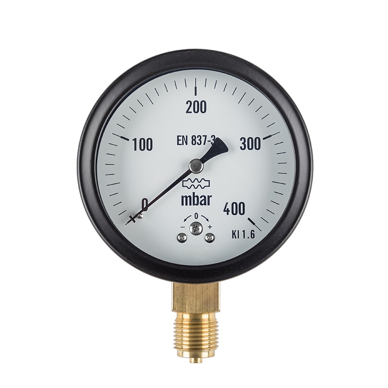 گیج فشار 400 میلی بار صفحه 6 سانت خشک