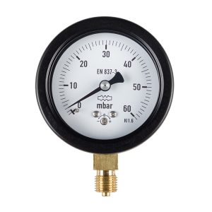 گیج فشار صفحه 6 سانت خشک 60 میلی بار