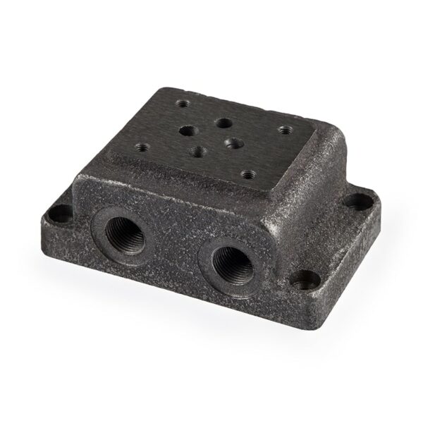زیر شیری 1/4 اینچ هیدرولیک دو سوراخ بغل -targetsanat.com